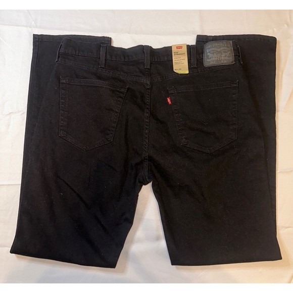 NWT Levi’s 514 Black Men Jeans - Picture 3 of 6